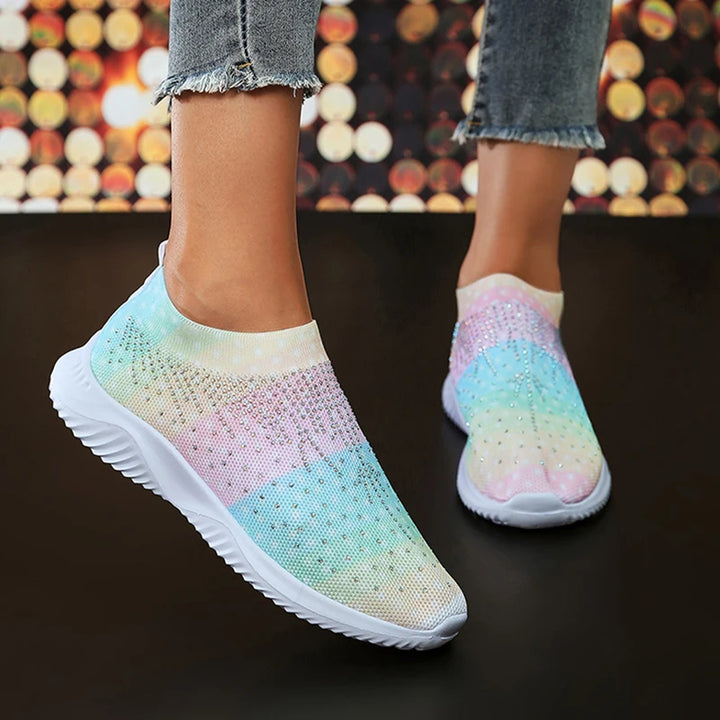 THORDIS RAINBOW KNIT SNEAKERS