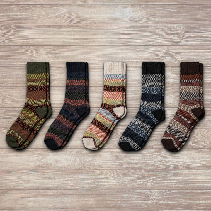 SIGURD (5 PAIRS) - WOOL SOCKS FOR MEN & WOMEN